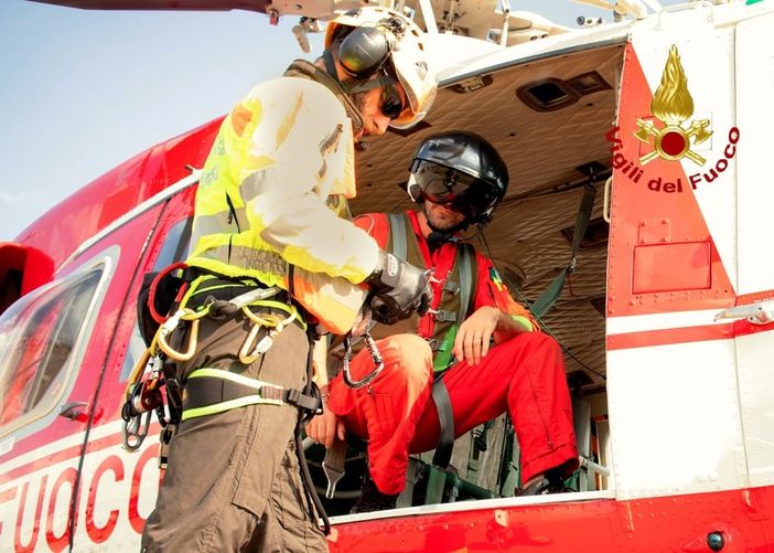 Alpinisti bloccati sulla via normale del Monviso: recuperati, stanno bene [VIDEO]