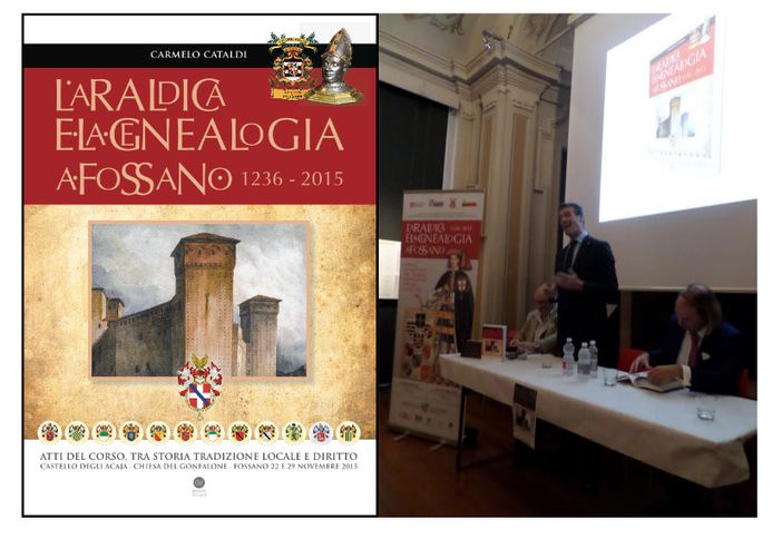 Brillante presentazione del volume “L’araldica e la genealogia a Fossano (1236-2015)” Brillante presentazione del volume “L’araldica e la genealogia a Fossano (1236-2015)”