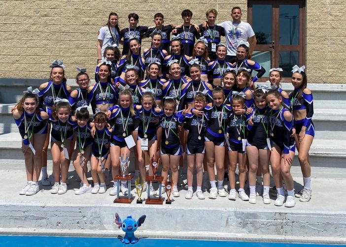 Aster Cheer: le squadre Senior e Youth in evidenza nel campionato nazionale di Cheerleading