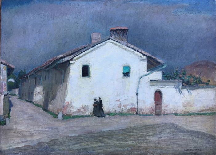"La casa del prete" di Giulio Boetto, una delle opere esposte
