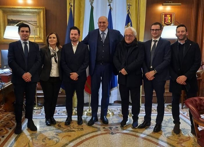 Incontro a Roma con il ministro Crosetto per gli amministratori di Marene Incontro a Roma con il ministro Crosetto per gli amministratori di Marene