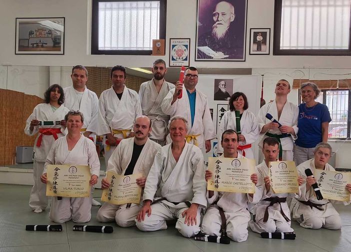 L’Aikido di Mondovì “Shuren Dojo” rende le arti marziali inclusive: cinque cinture nere per i ragazzi di Sport-in L’Aikido di Mondovì “Shuren Dojo” rende le arti marziali inclusive: cinque cinture nere per i ragazzi di Sport-in