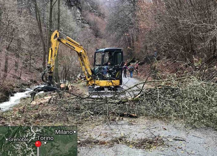 I forestali della Regione al lavoro sulle piante pericolose nel vallone di Gilba