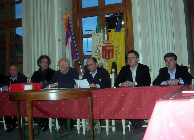 Le votazioni in consiglio comunale a Busca