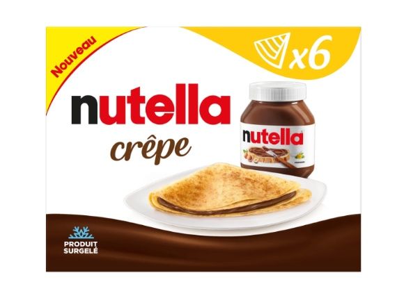 Le crespelle alla crema spalmabile, ultima novità di casa Ferrero