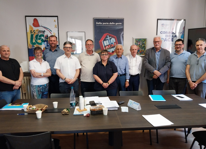 Il Presidente Nazionale del Patronato Acli Paolo Ricotti in visita alle Acli provinciali cuneesi