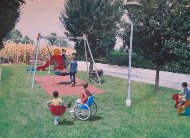 Rendering dei nuovi giochi inclusivi Rendering dei nuovi giochi inclusivi