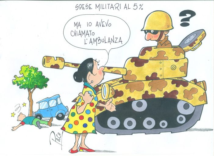 SPESE MILITARI AL 5%