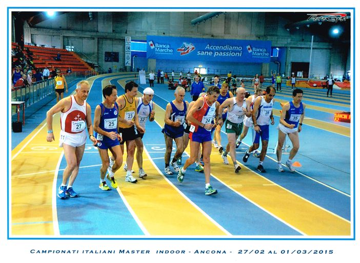 Adriana Paraninfo oro e Paolo Fissore d'argento nella marcia ai Campionati Italiani Master di atletica
