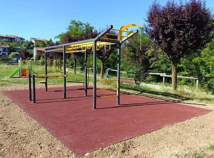 Nuova area gioco e fitness a Monastero di Vasco Nuova area gioco e fitness a Monastero di Vasco