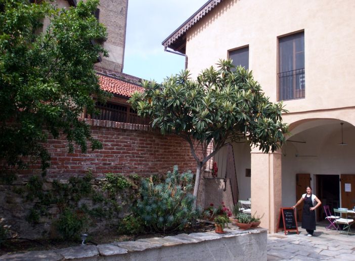 Il nuovo punto ristoro del Castello di Manta