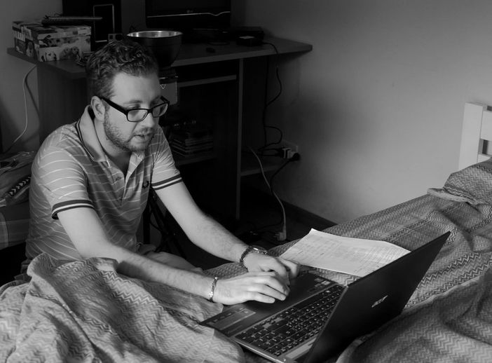 Raffaele Massano in una fotografia presa dalla sua pagina facebook