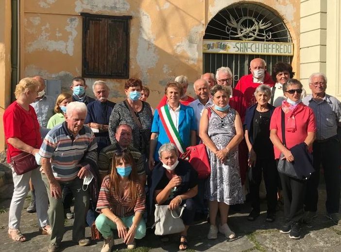 La parrocchia di Rifreddo in pellegrinaggio al Santuario di San chiaffredo di Crissolo