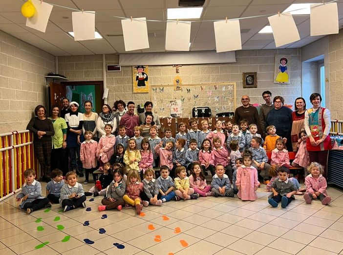 La creazione del Centro diurno Le Nuvole donata all'asilo San Giuseppe