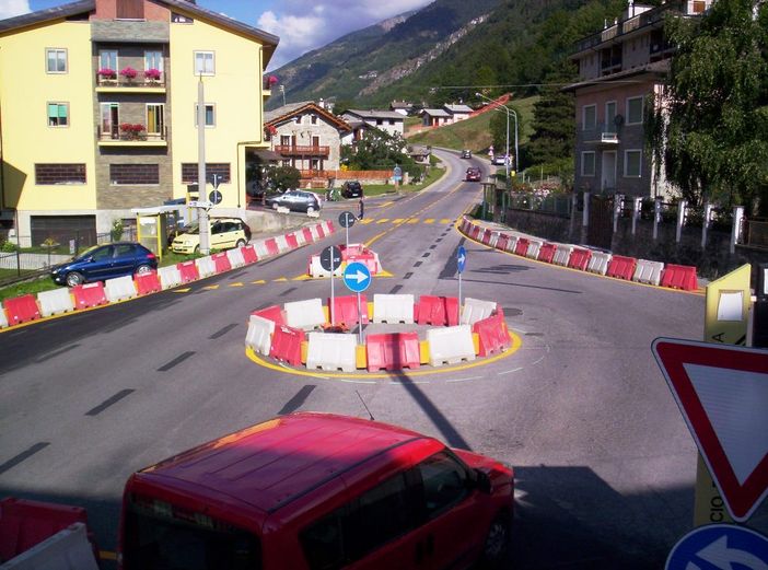 Una rotonda… a Sampeyre