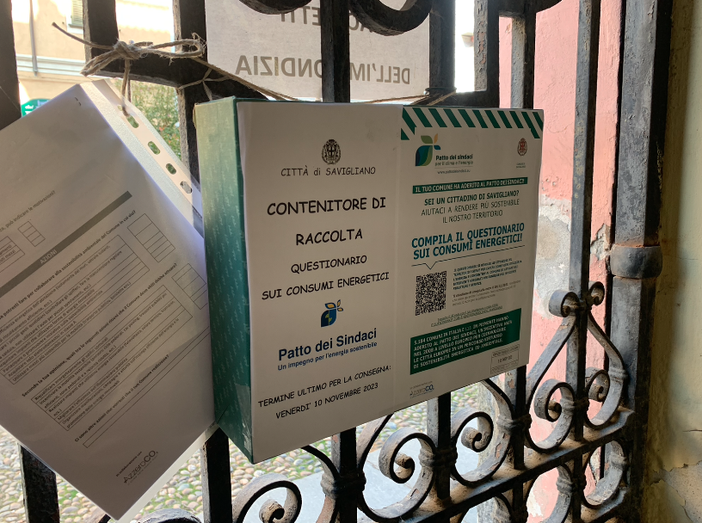 Savigliano: un questionario su inquinamento e consumi energetici