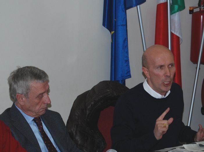 Il presidente Aldo Perotti ed il vice Silvano Dovetta