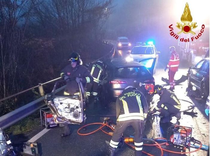 Incidente sulla provinciale 8: la vittima è un 32enne residente a Venasca Incidente sulla provinciale 8: la vittima è un 32enne residente a Venasca