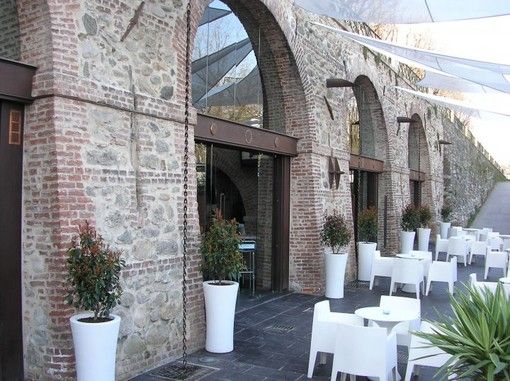 L'entrata degli ex Lavatoi di Cuneo