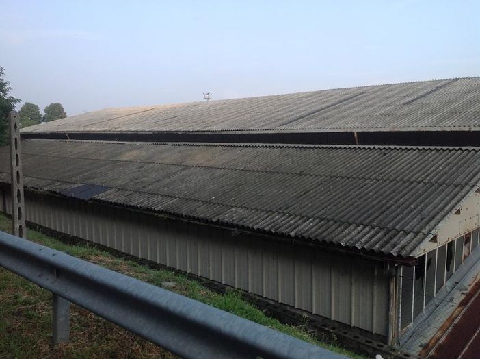 Il capannone oggetto di interrogazione