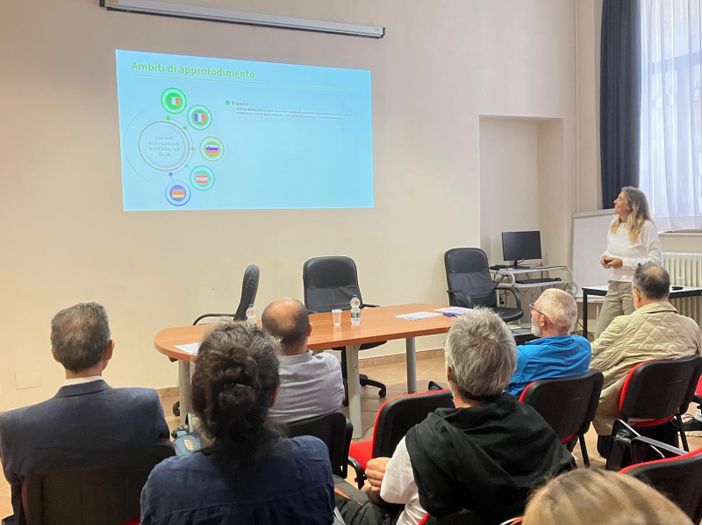 Incontro di chiusura del progetto Forest EcoValue, Ormea - fotografia da Finpiemonte Incontro di chiusura del progetto Forest EcoValue, Ormea - fotografia da Finpiemonte