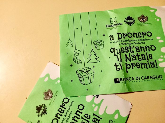 La lotteria de "Il Bottegone": oggi a Dronero l'estrazione finale La lotteria de "Il Bottegone": oggi a Dronero l'estrazione finale
