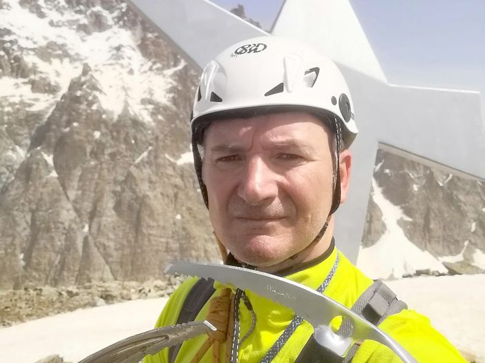 Enrico Bolla, vittima dell'incidente in montagna verificatosi nel pomeriggio di oggi alla Rocca Castello Enrico Bolla, vittima dell'incidente in montagna verificatosi nel pomeriggio di oggi alla Rocca Castello