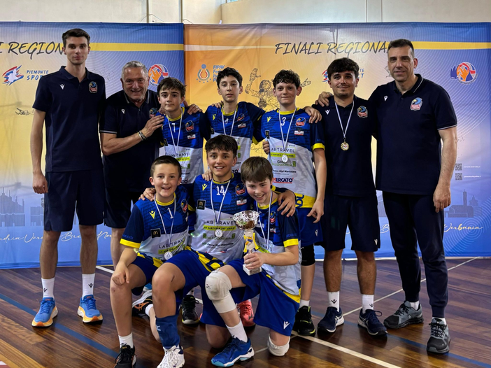 L’Under 13 del Cuneo Volley è Campione Regionale 3vs3