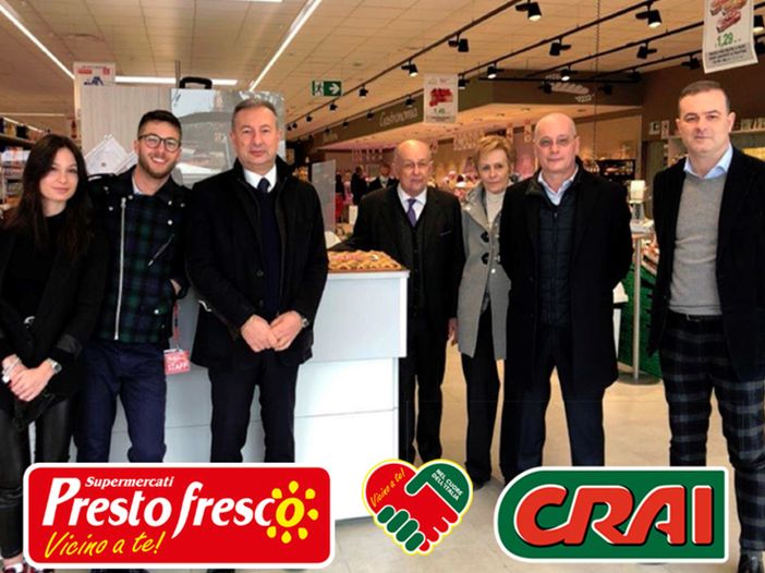 Prestofresco rinnova il contratto con Codè Crai Ovest