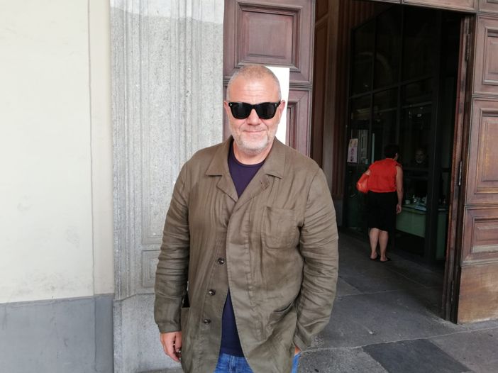 Giulia Golia in tribunale a Cuneo