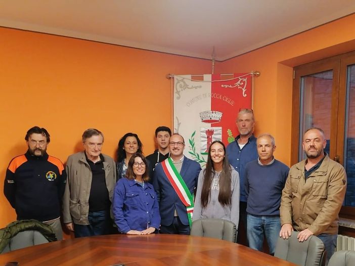 Ha prestato giuramento Luigi Ferrua sindaco di Rocca Cigliè per il terzo mandato Ha prestato giuramento Luigi Ferrua sindaco di Rocca Cigliè per il terzo mandato