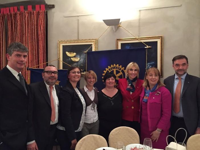 Saluzzo, conviviale Rotary, presentazione del progetto di inserimento lavorativo di persone affette da autismo.