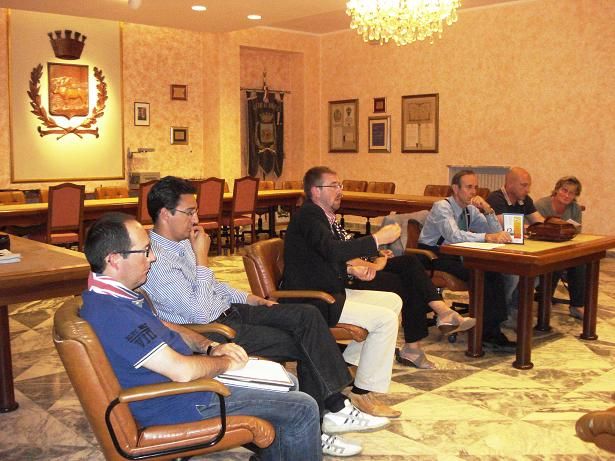 L'incontro con i rappresentanti delle frazioni