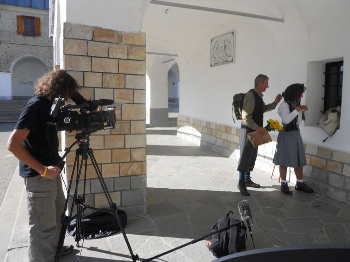 Le scene del backstage ed i protagonisti del film Le scene del backstage ed i protagonisti del film