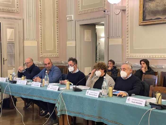 Un momento del consiglio comunale Un momento del consiglio comunale