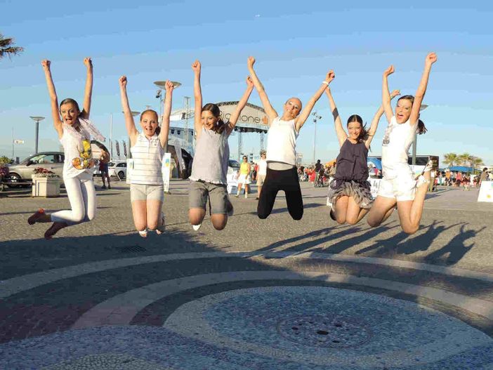 Le cheraschesi dell'Athena Club in finale a Marina di Pietrasanta di Lucca