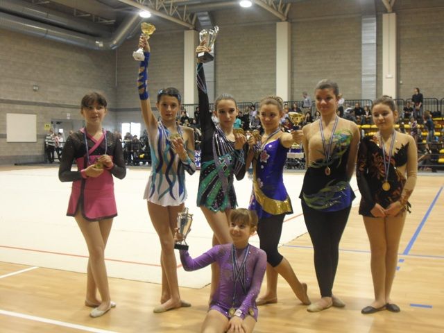 Incetta di premi per il CSI di Alba agli interprovinciali di Ginnastica Ritmica