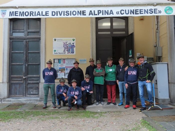 La delegazione di Saluzzo al Memoriale
