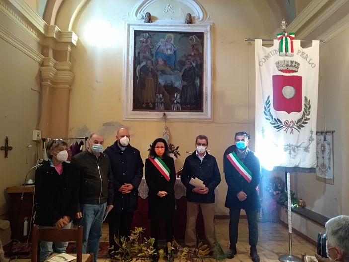 Due momenti dell'incontro svoltosi sabato nel centro della Val Tanaro