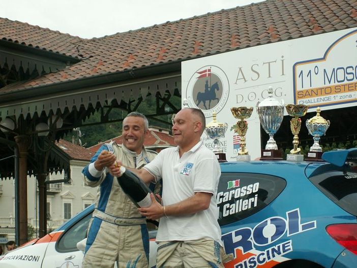 Carosso Calleri durante la premiazione