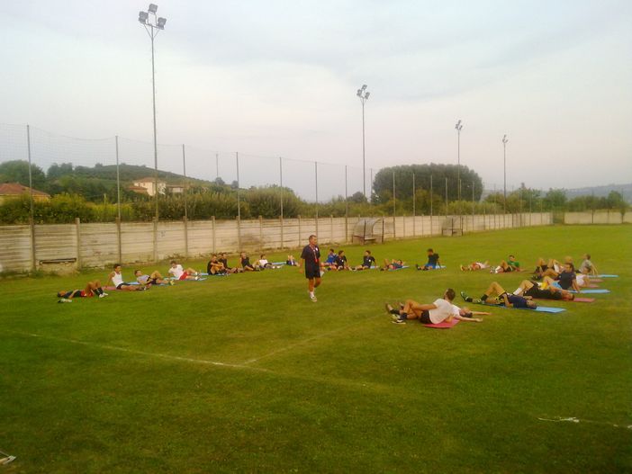 Primi allenamenti per lo SportRoero di Carlo Alutto Primi allenamenti per lo SportRoero di Carlo Alutto