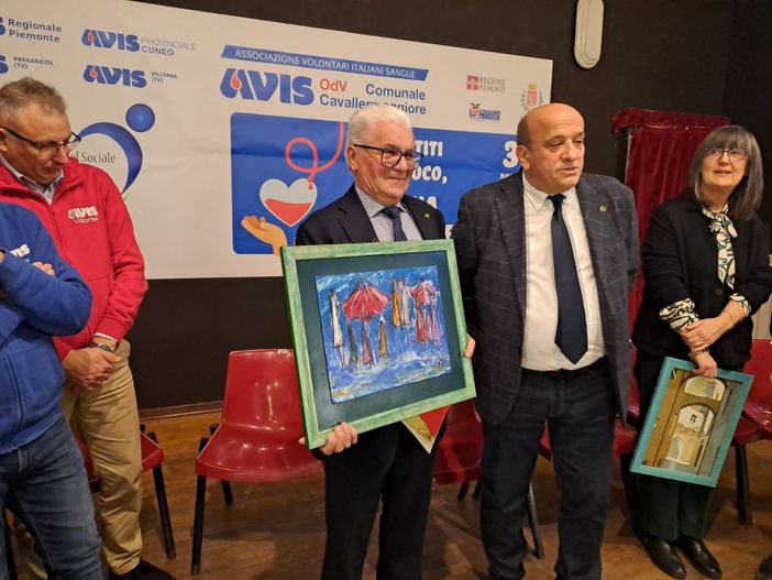 Il presidente dell'Avis Provinciale Flavio Zunino Il presidente dell'Avis Provinciale Flavio Zunino