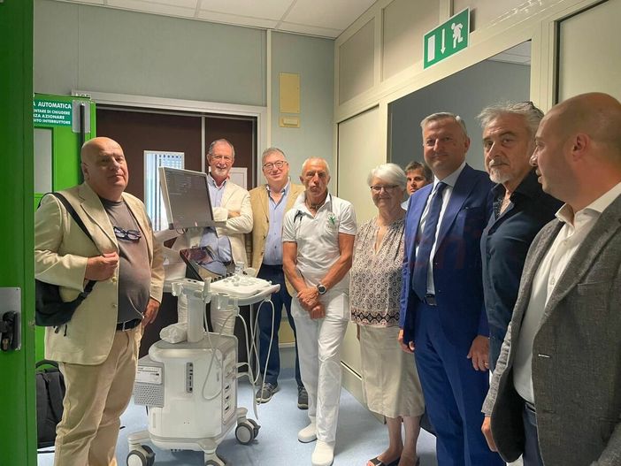 Il nuovo ecografo di ultima generazione in dotazione all'ospedale di Ceva Il nuovo ecografo di ultima generazione in dotazione all'ospedale di Ceva