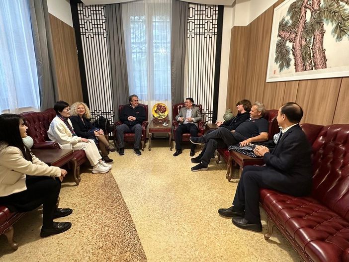 Inalpi, vertici in visita al consolato generale cinese a Milano