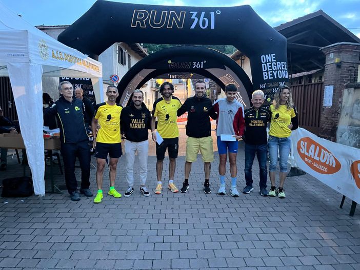 Tommaso Olivero alla corsa al Castello