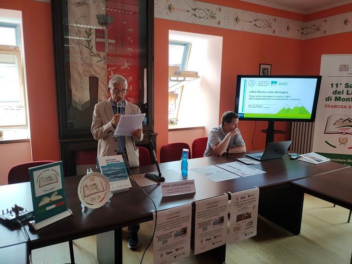 Gianni Dulbecco, organizzatore del Salone del Libro di Frabosa Sottana