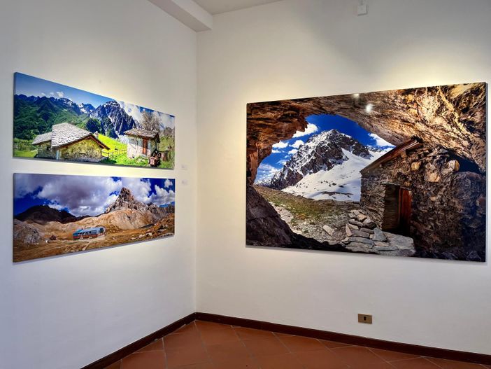 “L’eterna spinta ad andar per i monti”: dopo Dronero e Alba la mostra di Bruno Rosano arriva a Chiappera