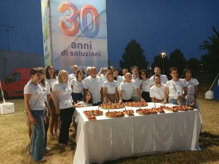 Fossano, al villaggio sportivo Vispo la festa dei 30 anni della Peraria di Villafalletto