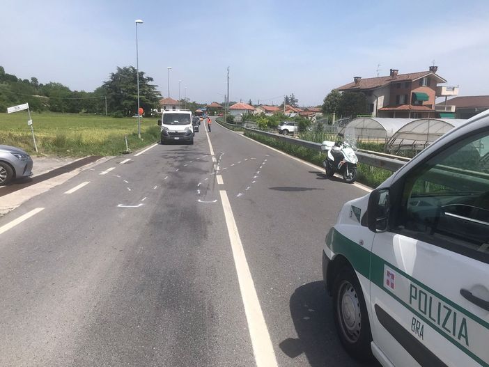 Incidente sulla Statale 231 ai piedi di Bra. Strada chiusa al traffico per oltre un’ora Incidente sulla Statale 231 ai piedi di Bra. Strada chiusa al traffico per oltre un’ora