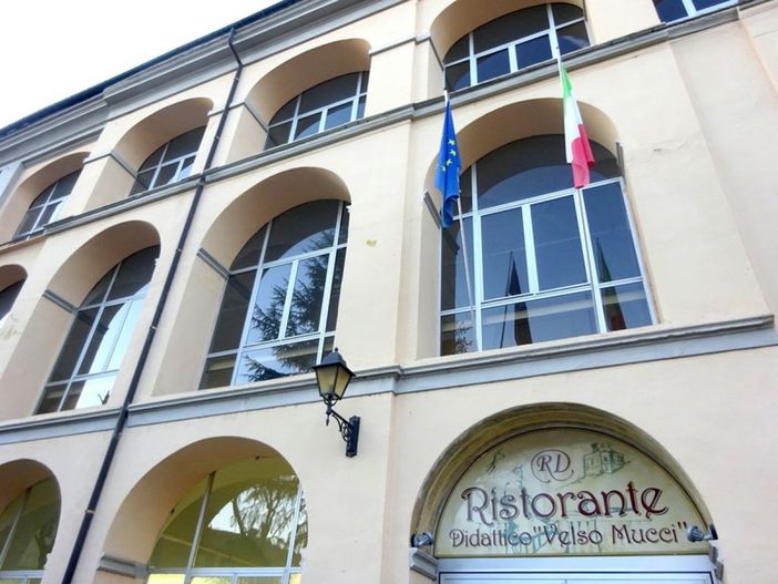 Foto: il ristorante didattico dell’Istituto Professionale “Velso Mucci” di Bra